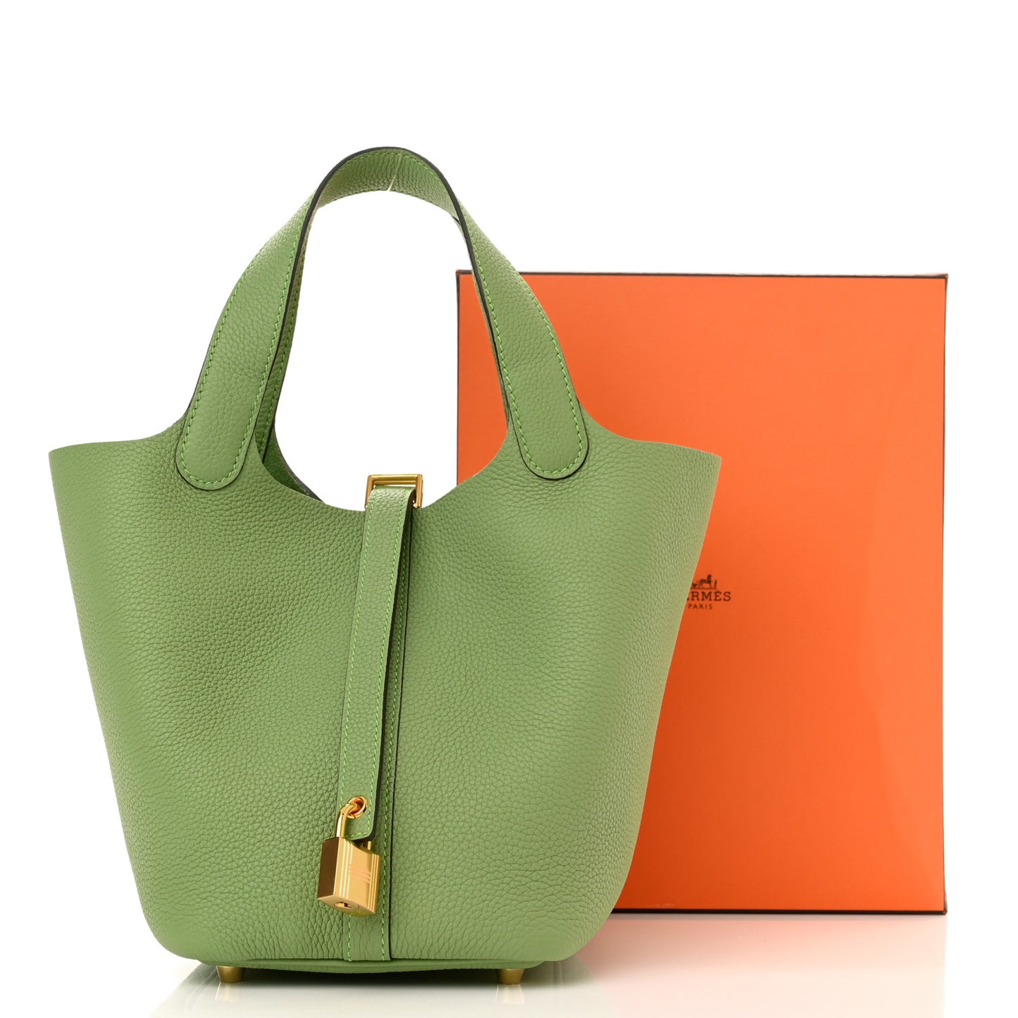 Taurillon Maurice Picotin Lock 18 PM Vert Criquet