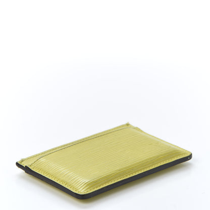 Louis Vuitton Epi Card Holder Pistache 3 of 8