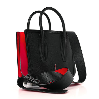 Christian Louboutin Calfskin Spikes Loubinthesky Mini Paloma Black 3 of 10