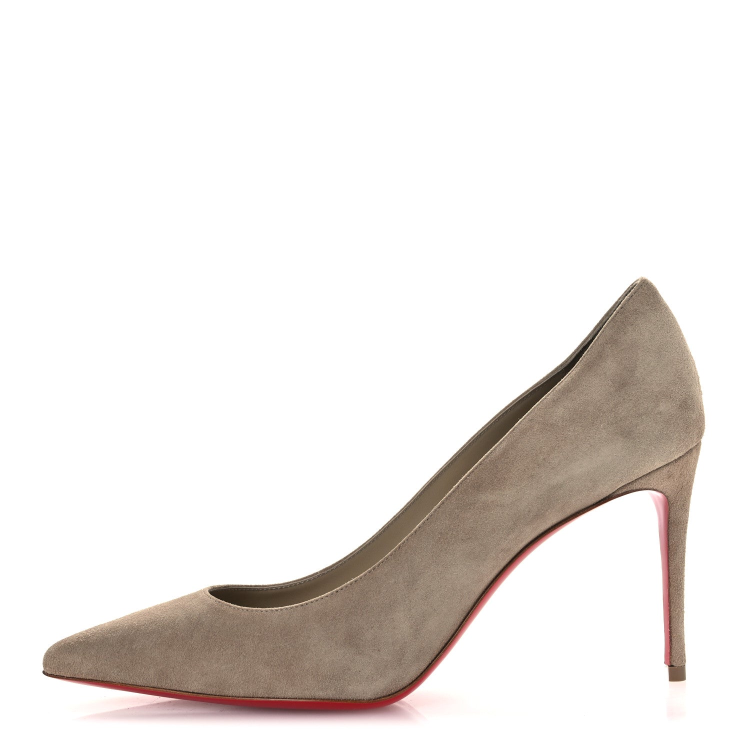 Christian Louboutin Veau Velours So Kate 85 Pumps 38 Beige 1 of 10