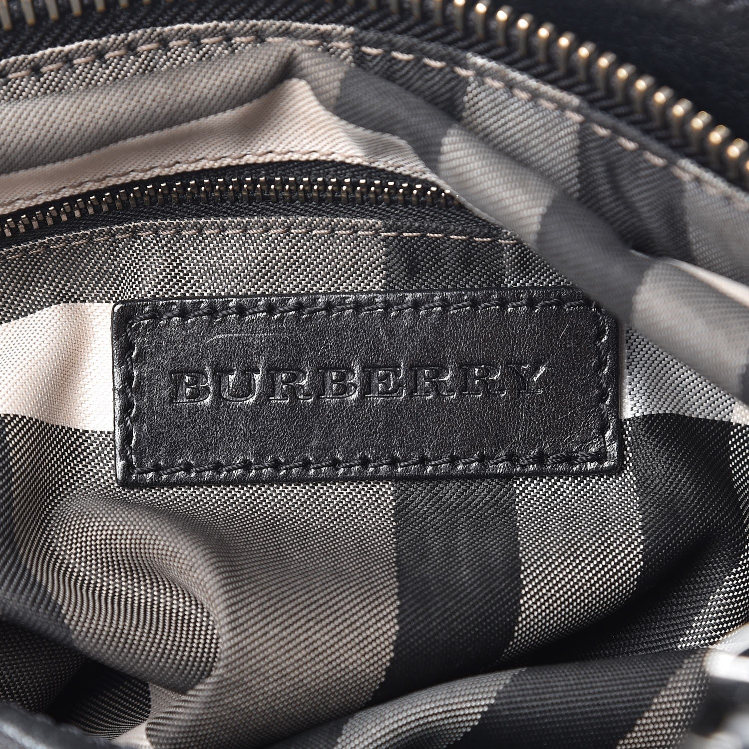 Burberry Prorsum Calfskin Studded Knight Satchel Black 8 of 22