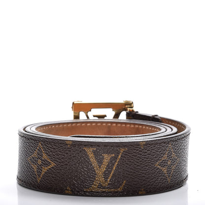 Louis Vuitton Monogram LV Frame Belt 90 36 3 of 8
