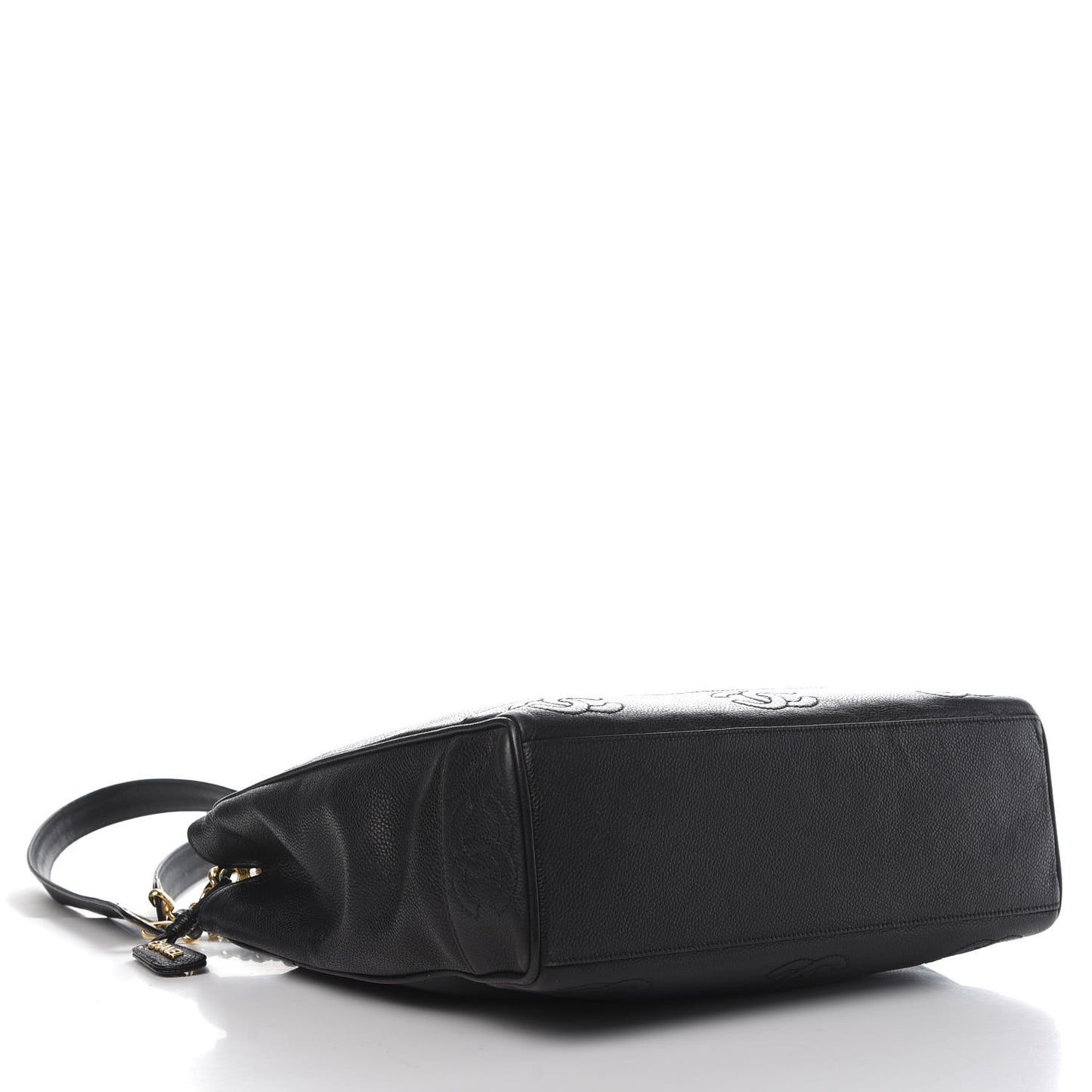 Caviar CC Shoulder Bag Black