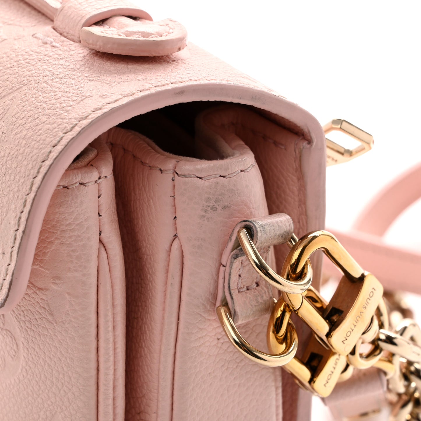 Empreinte Pochette Metis East West Pink Opale