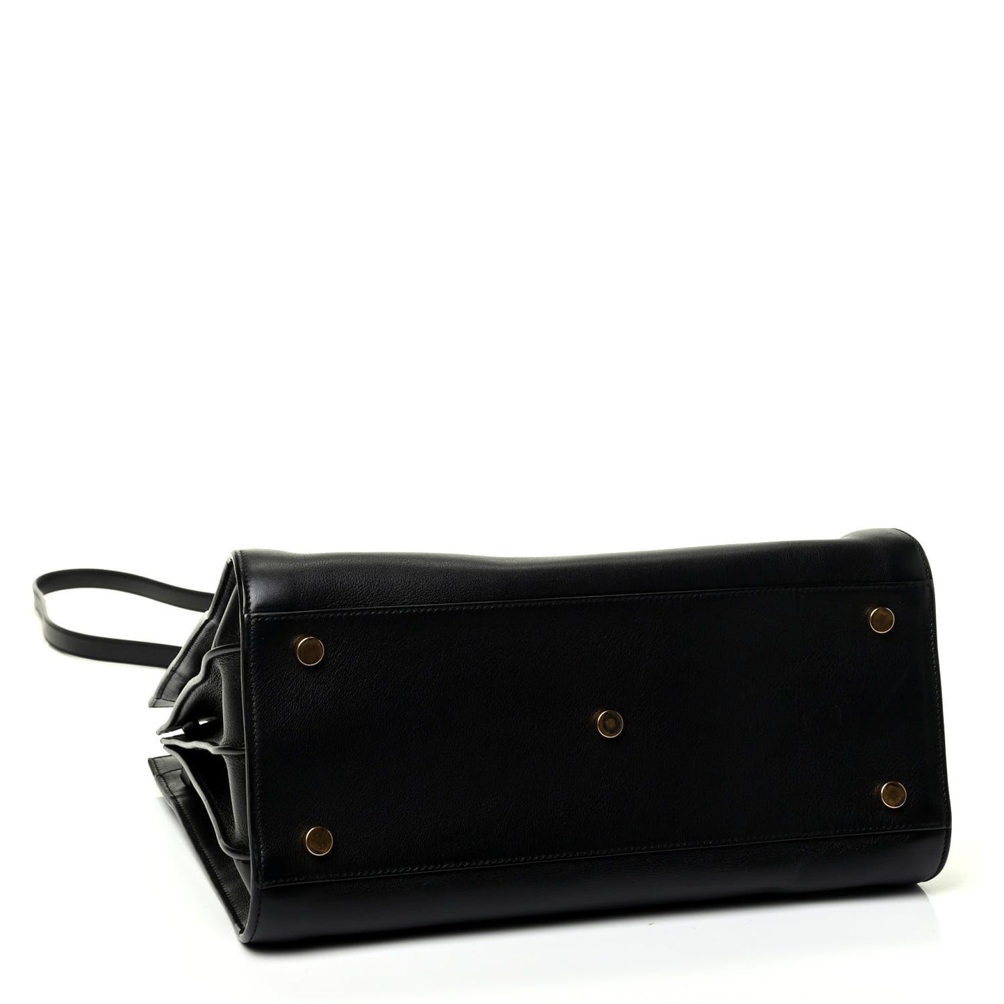 Calfskin Small Sac De Jour Black