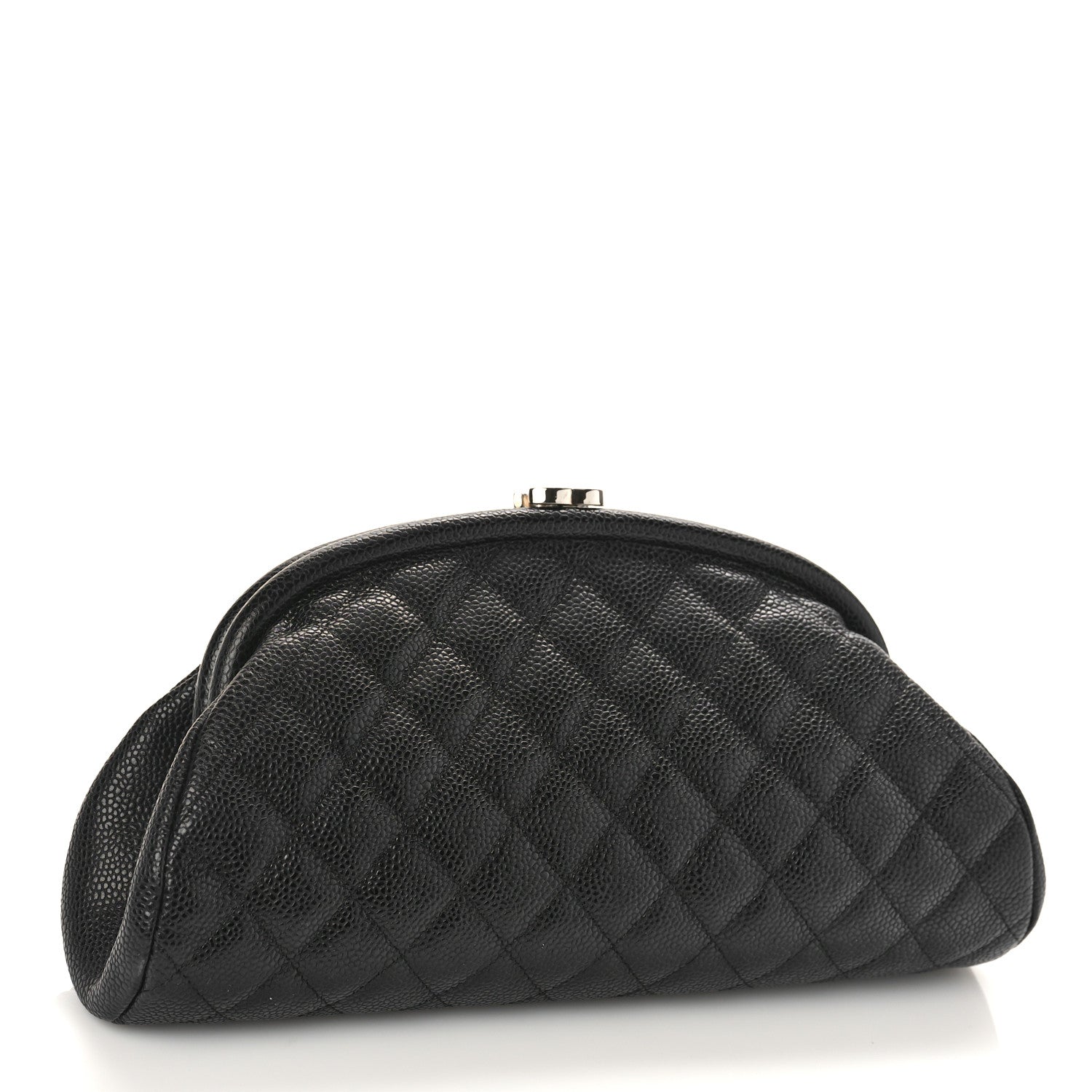 Chanel Caviar Quilted Timeless Clutch Black 3 of 9