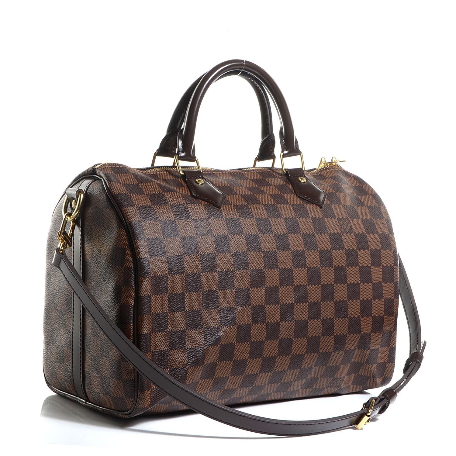 Louis Vuitton Damier Ebene Speedy Bandouliere 30 3 of 9