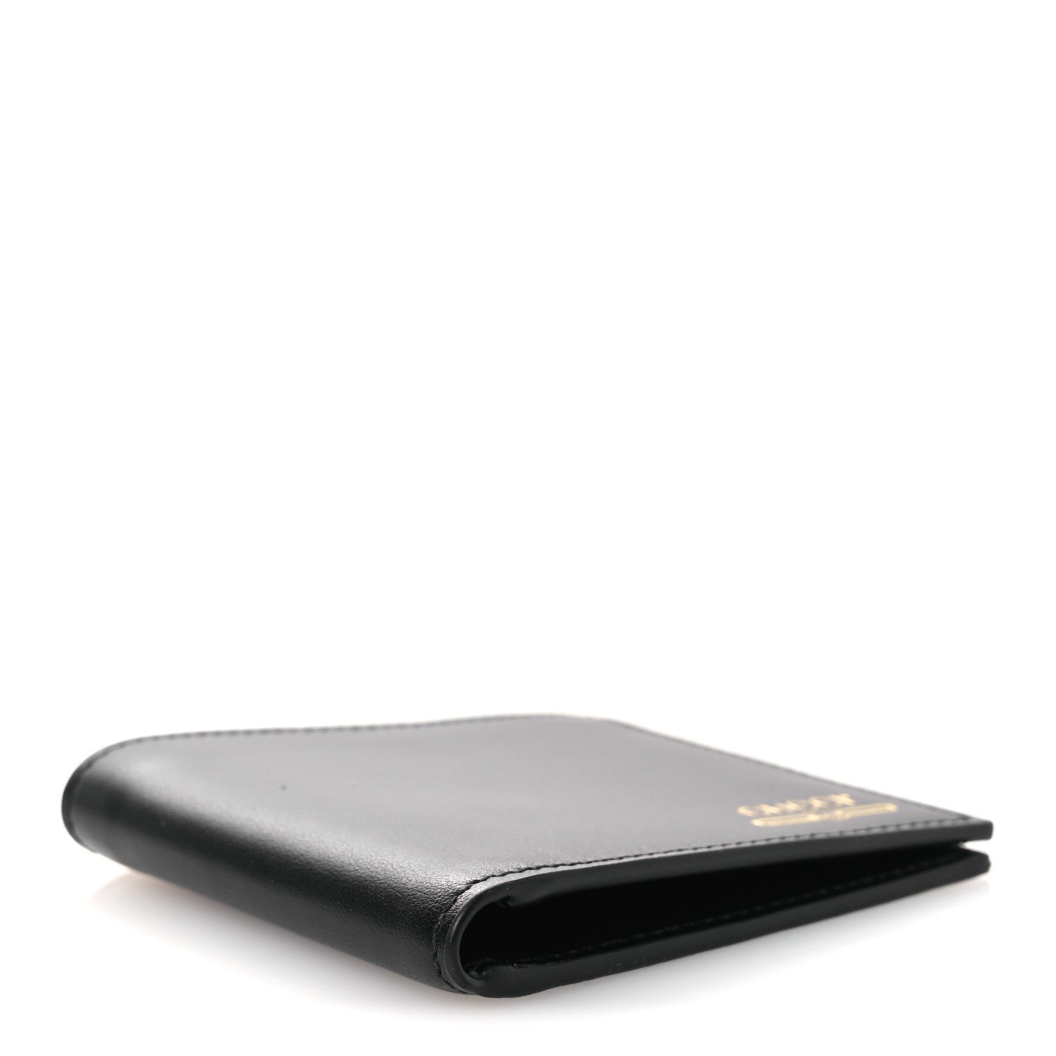 Gucci Plutone Calfskin Logo Bi-Fold Wallet Black 4 of 8