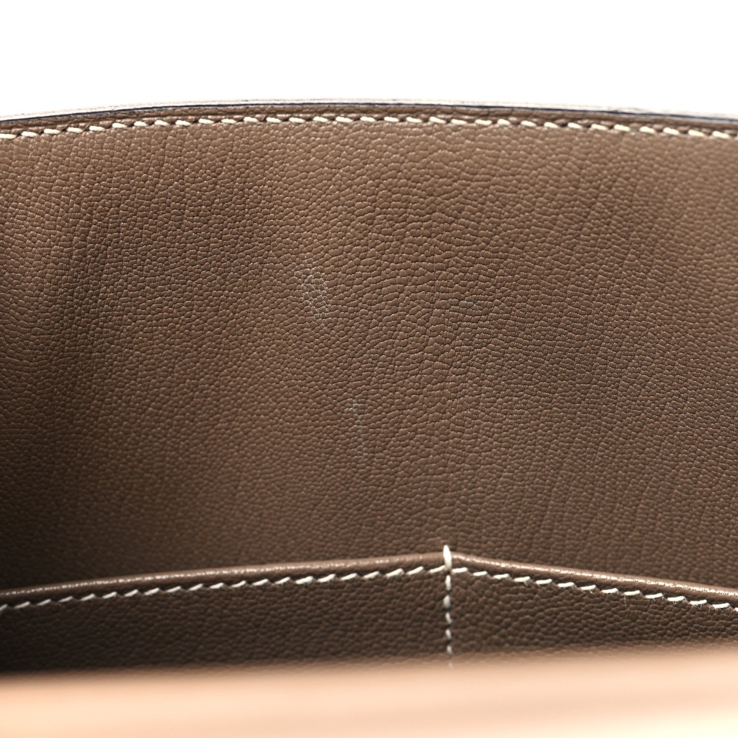 Hermes Tadelakt Kelly Sellier 28 Etoupe 14 of 14