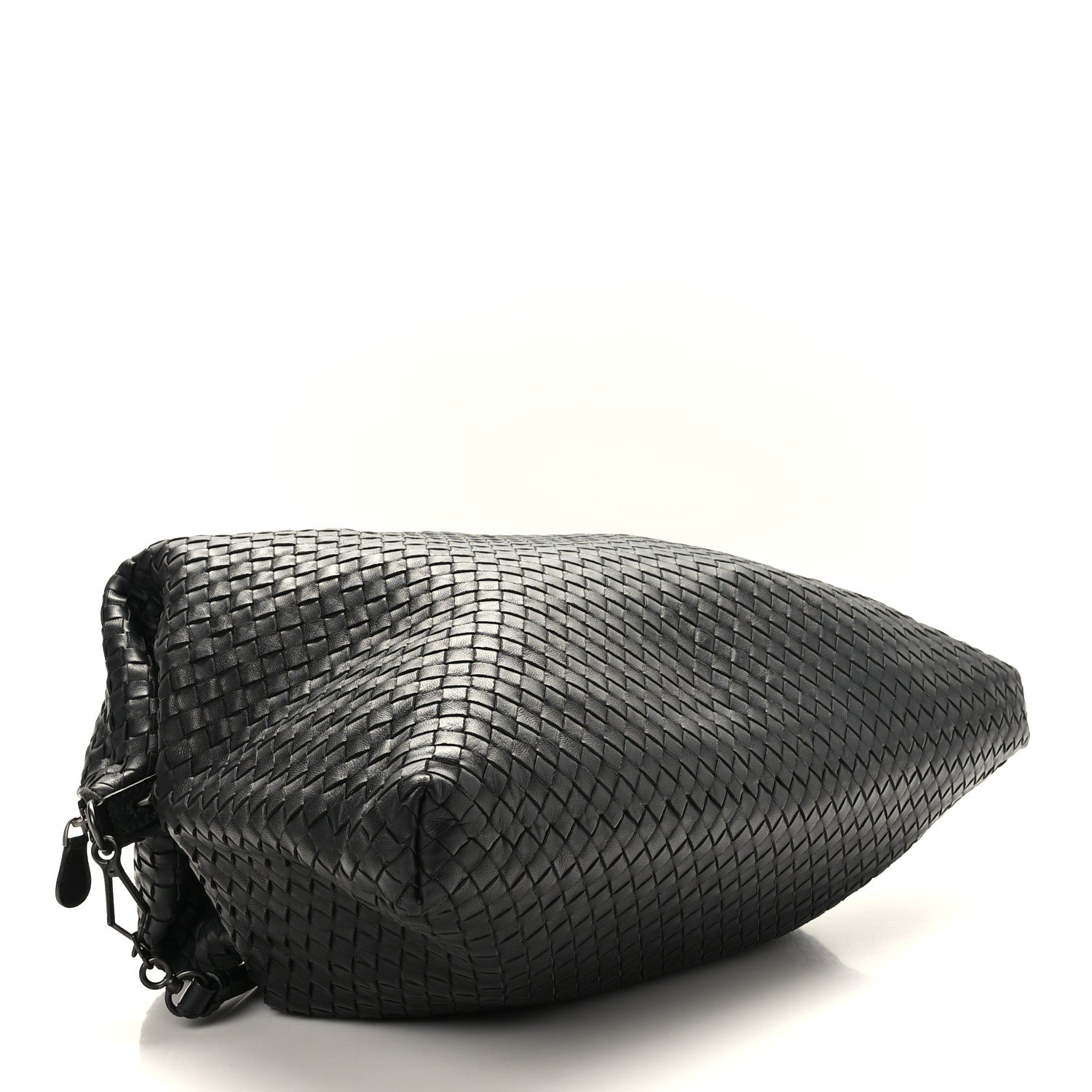 Bottega Veneta Nappa Intrecciato Maxi Convertible Tote Black 5 of 9