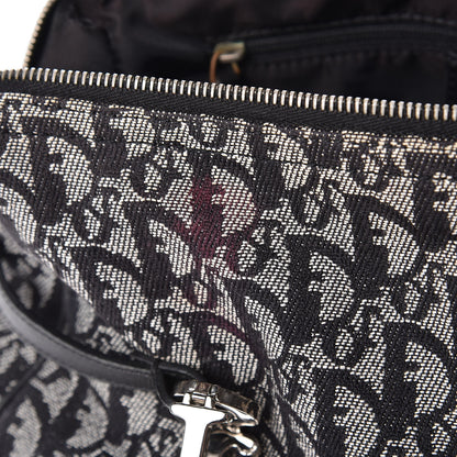 Christian Dior Denim Monogram Charms Shoulder Bag Black 8 of 13