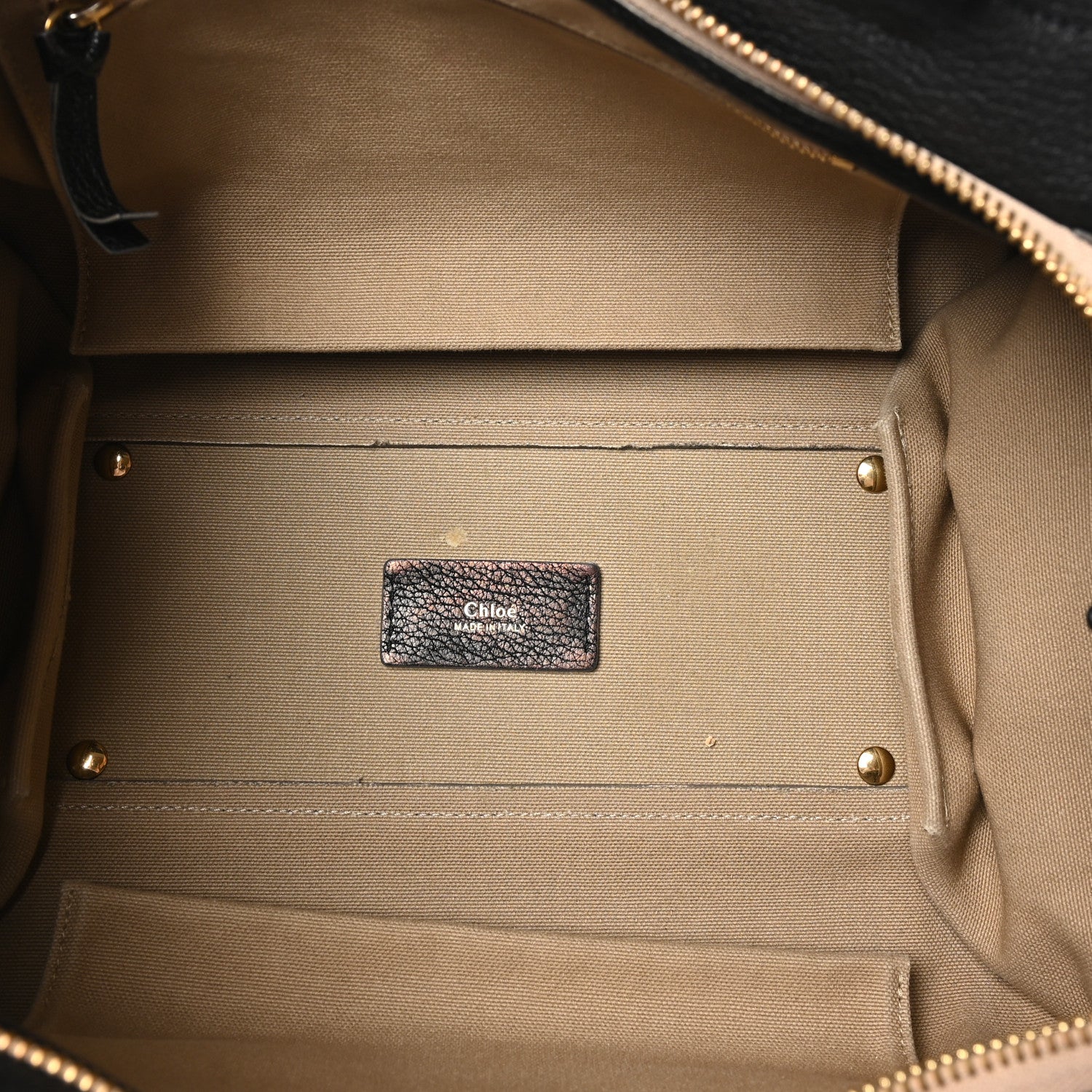 Chloe Calfskin Medium Everston Satchel Black 5 of 11