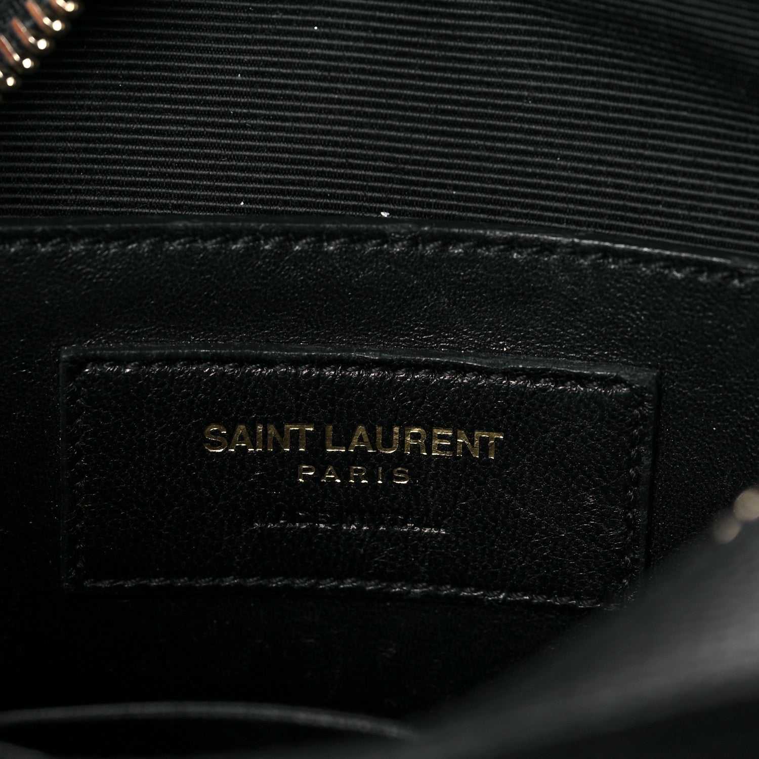 Saint Laurent Grain De Poudre Small Classic Monogram Camera Bag Black 6 of 6