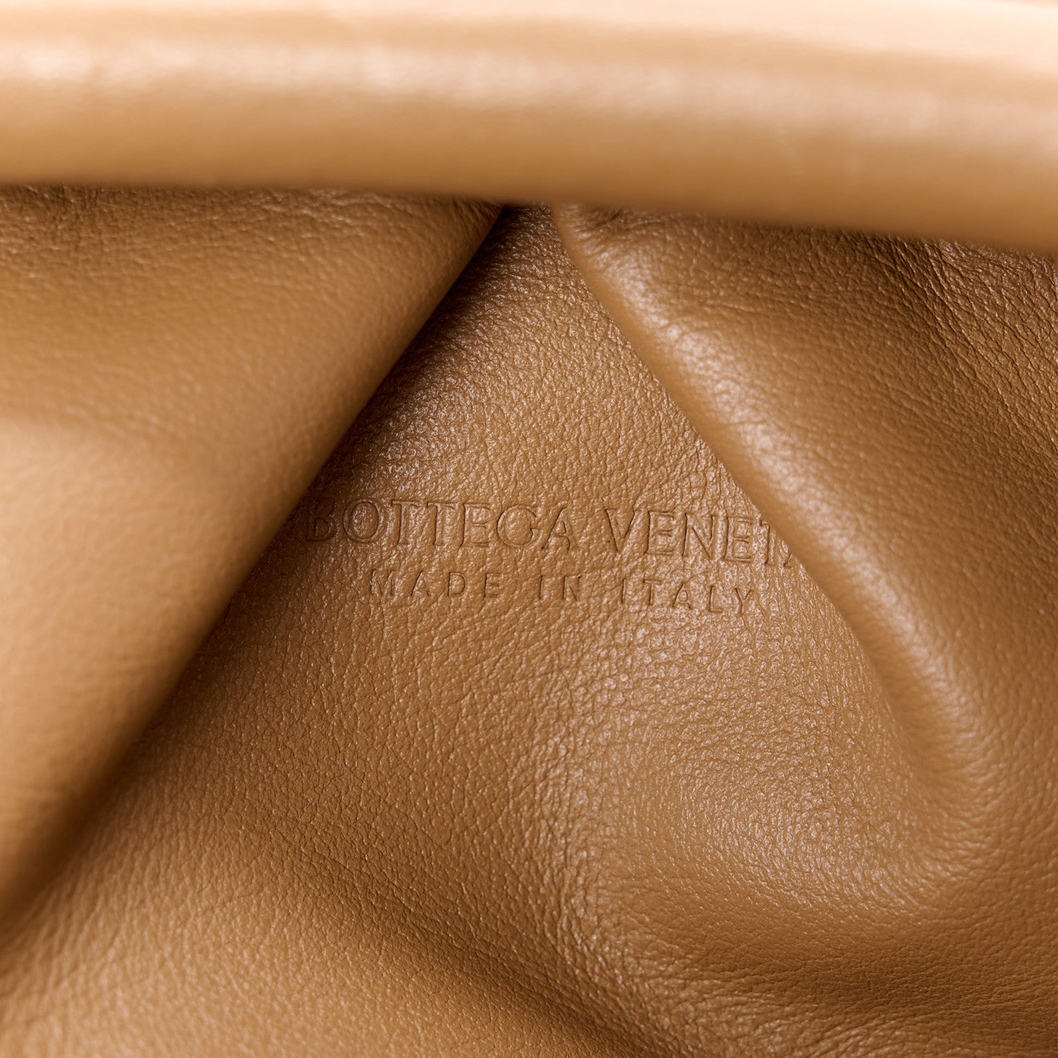 Bottega Veneta Butter Calfskin The Mini Pouch Cammello 6 of 11