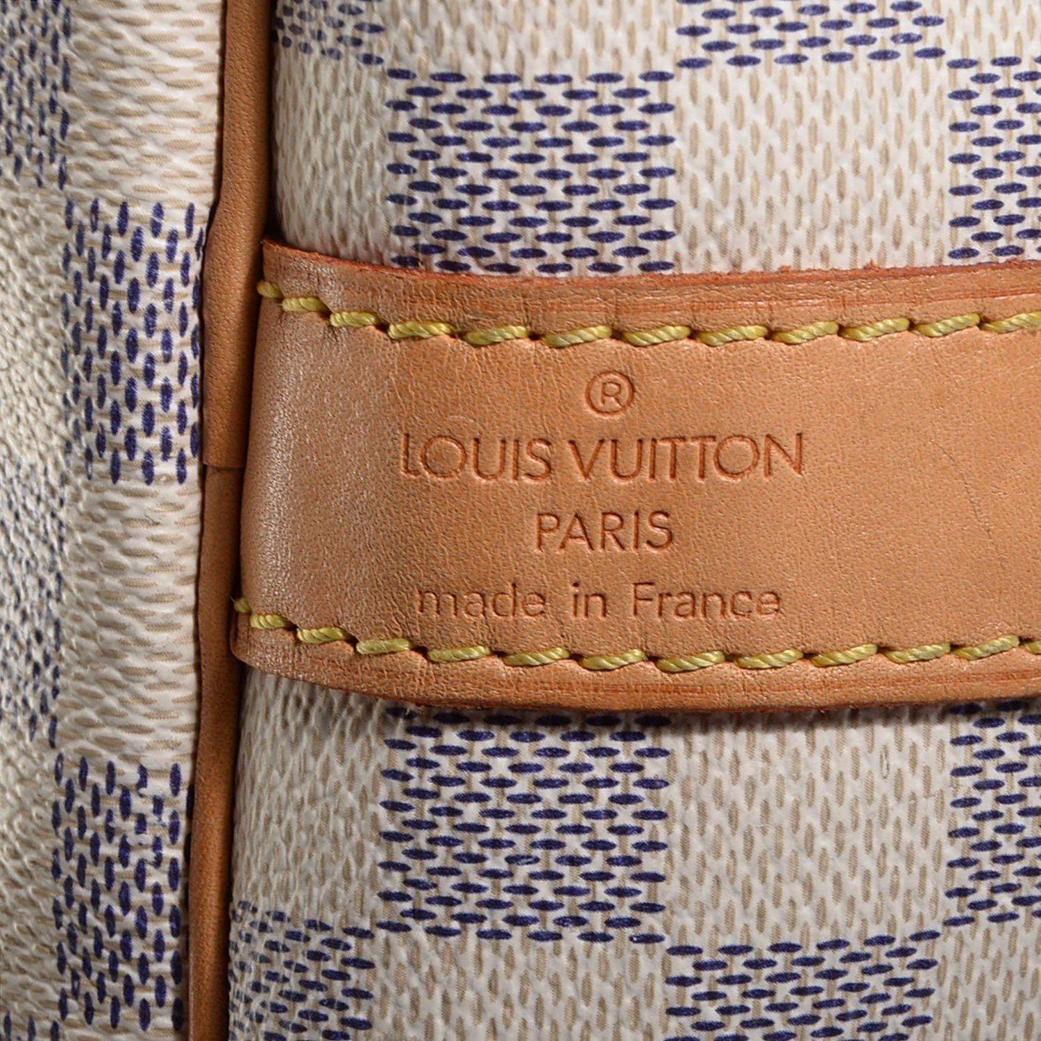 Louis Vuitton Damier Azur Keepall Bandouliere 55 7 of 7