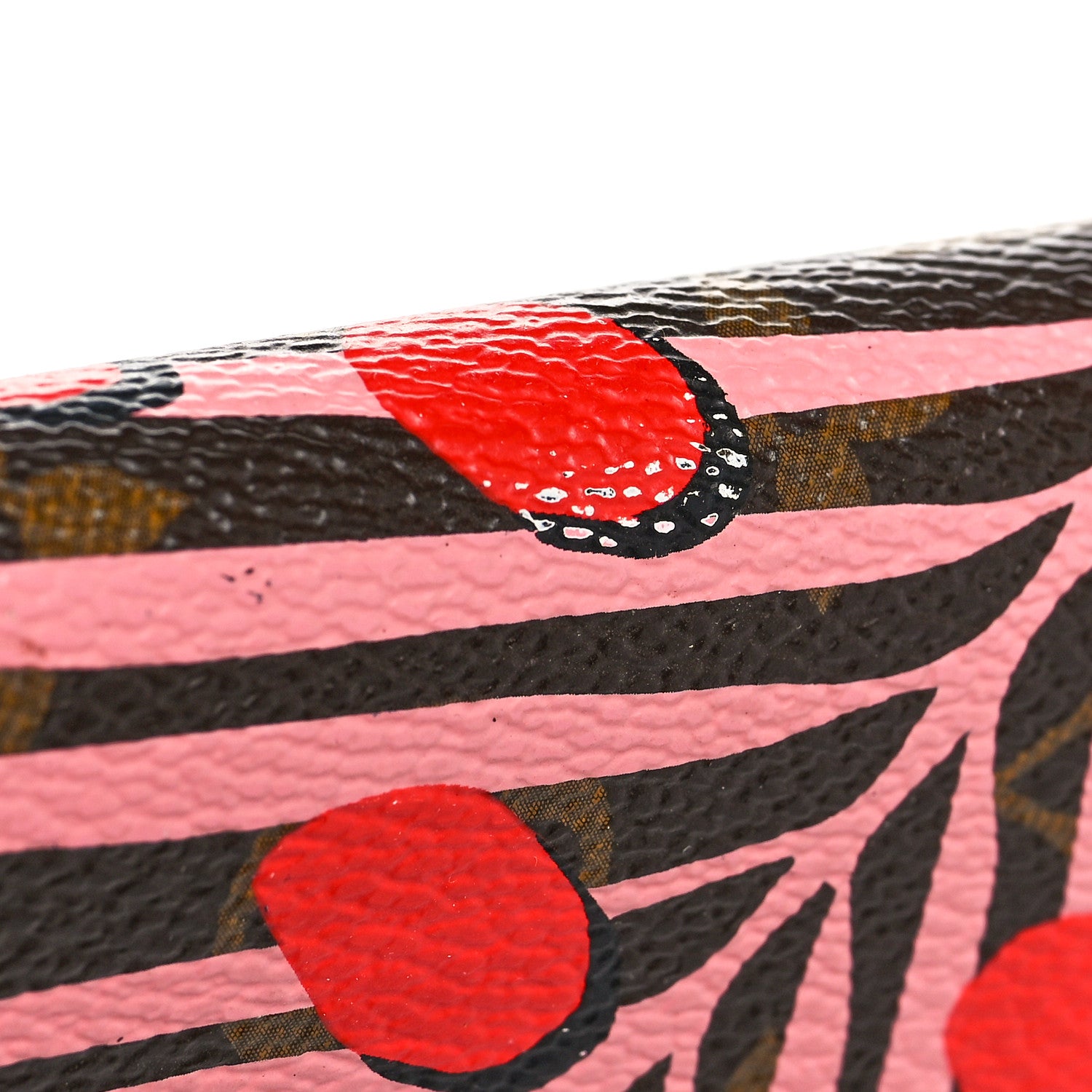 Louis Vuitton Monogram Jungle Dots Sarah Wallet Sugar Pink Poppy 12 of 13