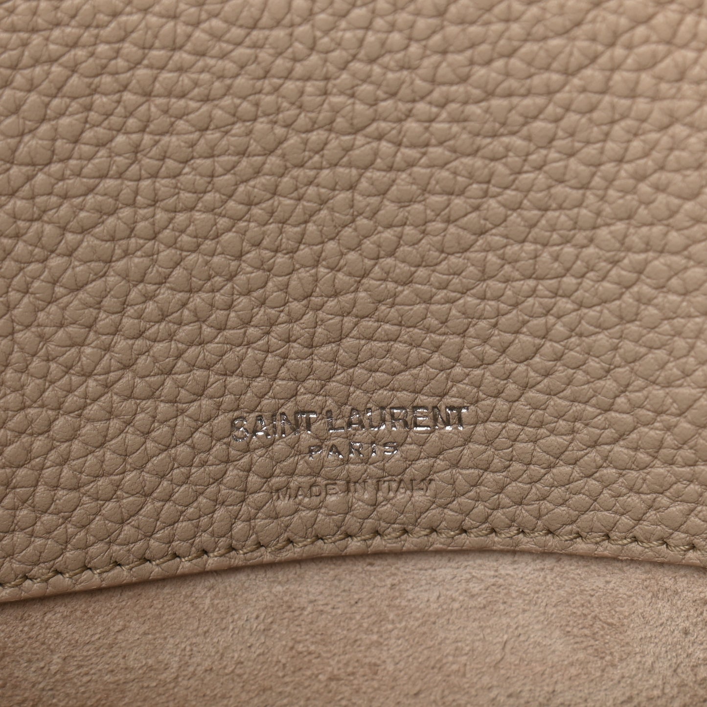 Grained Calfskin Small Supple Sac De Jour Nude