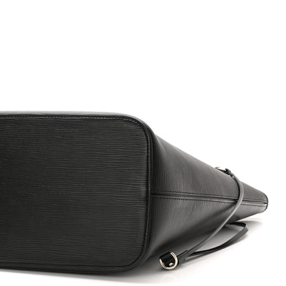 Louis Vuitton Epi Neverfull MM Black 9 of 12
