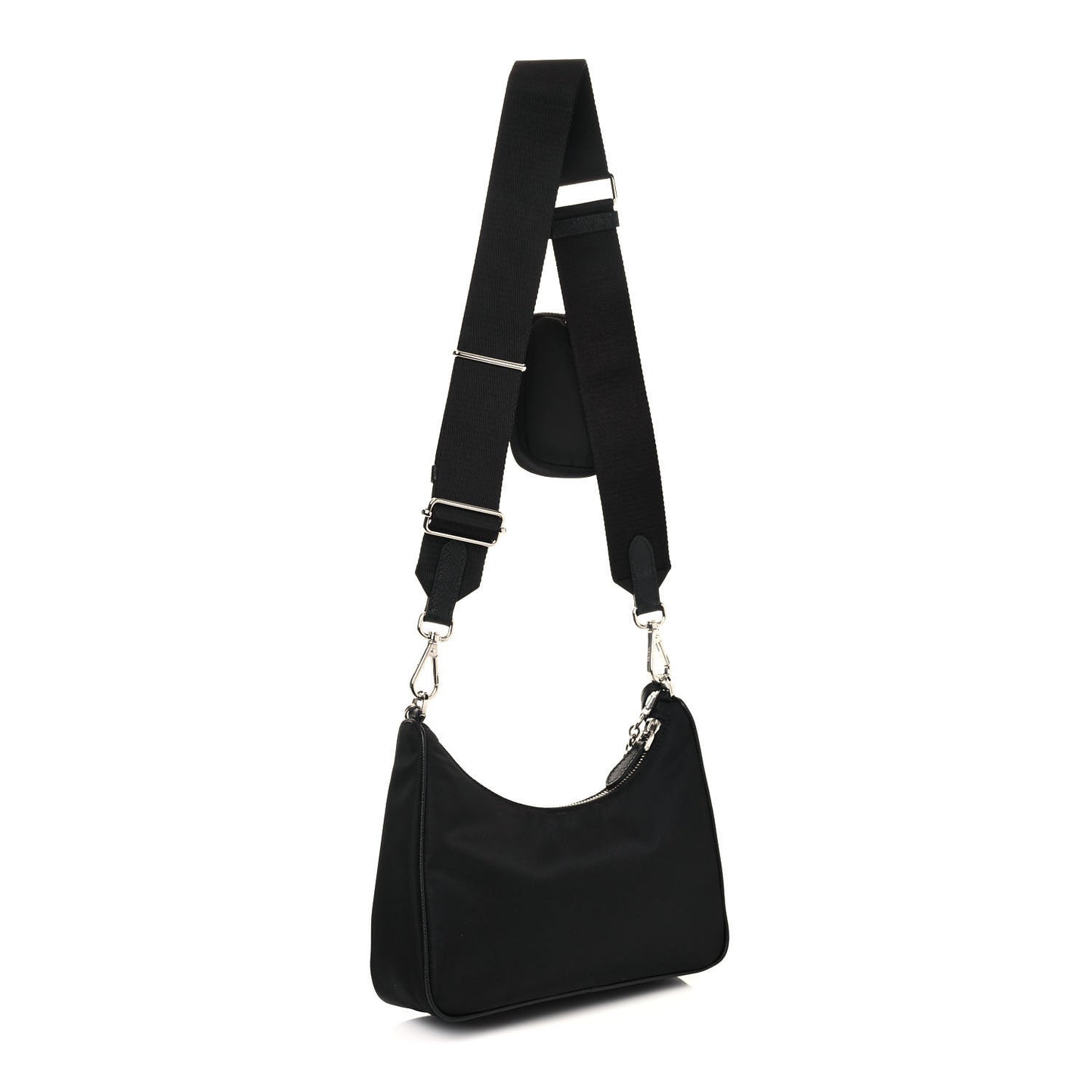 Nylon Re-Edition 2005 Shoulder Bag Black