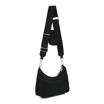 Prada Nylon Re-Edition 2005 Shoulder Bag Black 3 of 12
