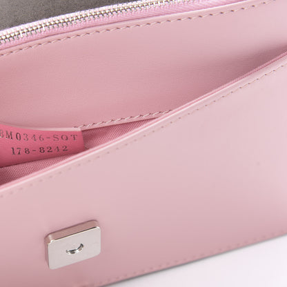 Fendi Vitello Elite Century Hypnoteyes Studded Tube Wallet On Chain Bubblegum Multicolor 8 of 12