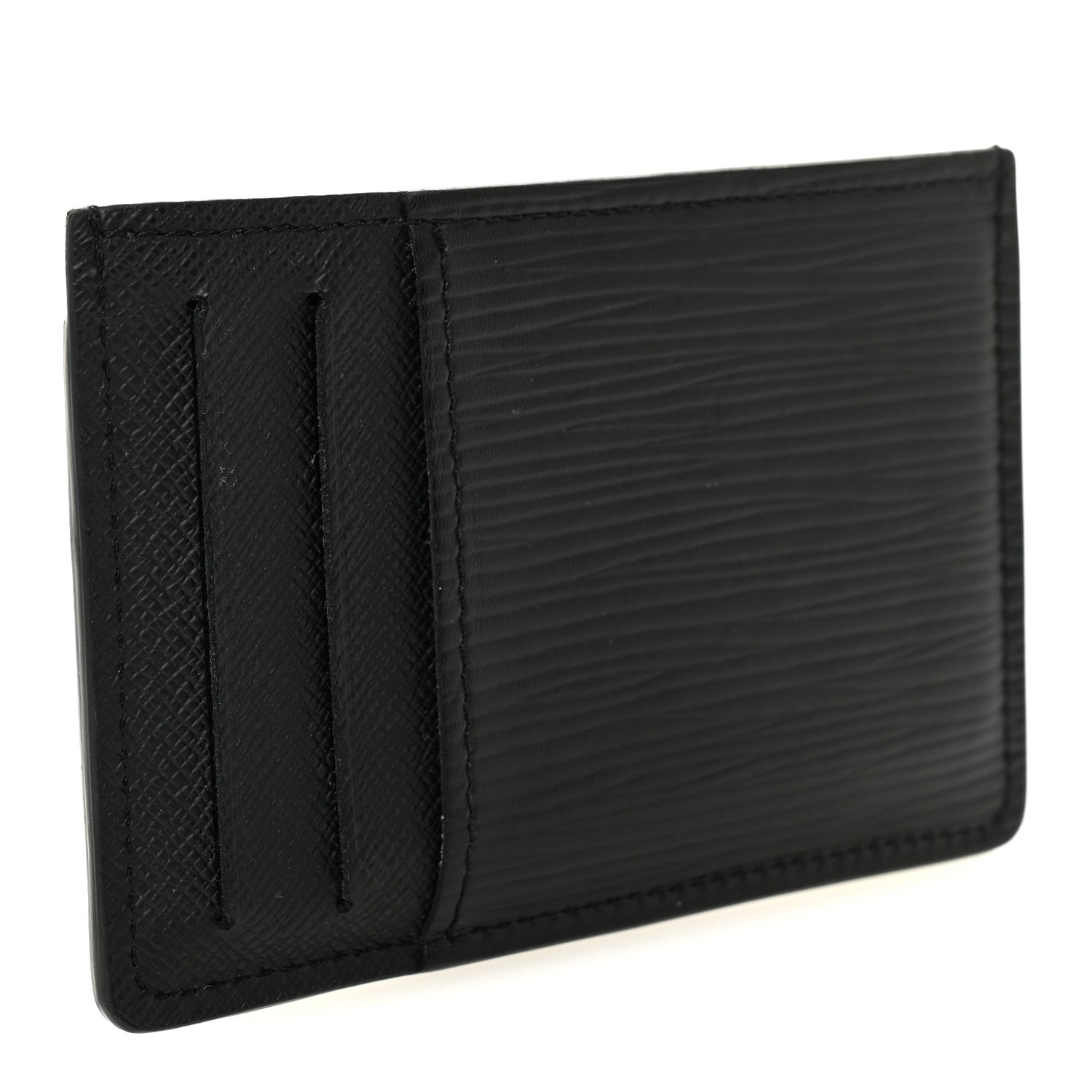 Louis Vuitton Epi Neo Porte-Cartes Card Holder Black 3 of 6