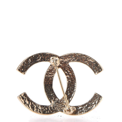 Chanel CC Pearl Brooch Pin Gold 3 of 5