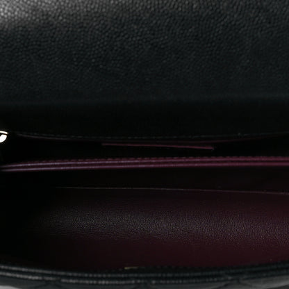 Chanel Caviar Quilted Mini Coco Handle Flap Black 5 of 8
