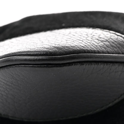 Gucci Guccissima Suede Crossbody Bag Black 9 of 15