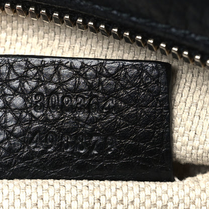 Gucci Pebbled Calfskin Small Soho Disco Bag Black 7 of 13