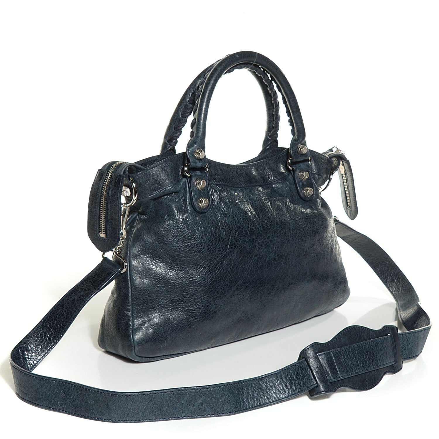 Balenciaga Agneau Giant 12 Silver Hardware Town Dark Night 15 of 24