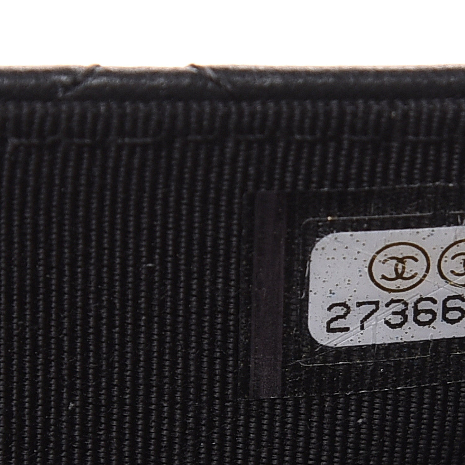 Chanel Lambskin Quilted Wallet On Chain WOC Black 8 of 13