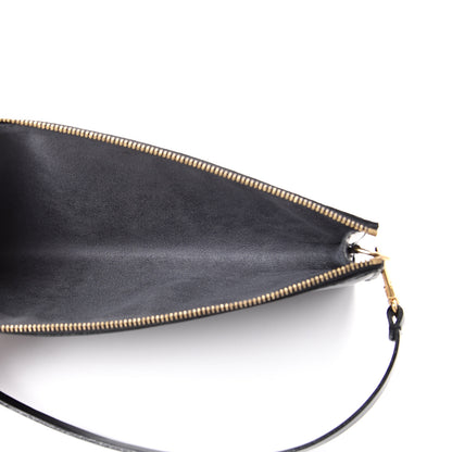 Louis Vuitton Epi Pochette Accessories 24 Black 4 of 11