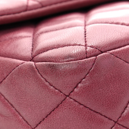 Chanel Lambskin Quilted Medium Double Flap Pink 6 of 6