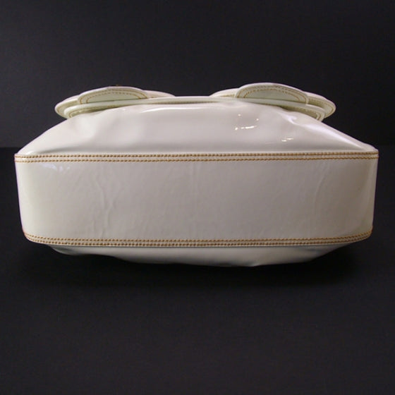 Toile Patent B BAG White