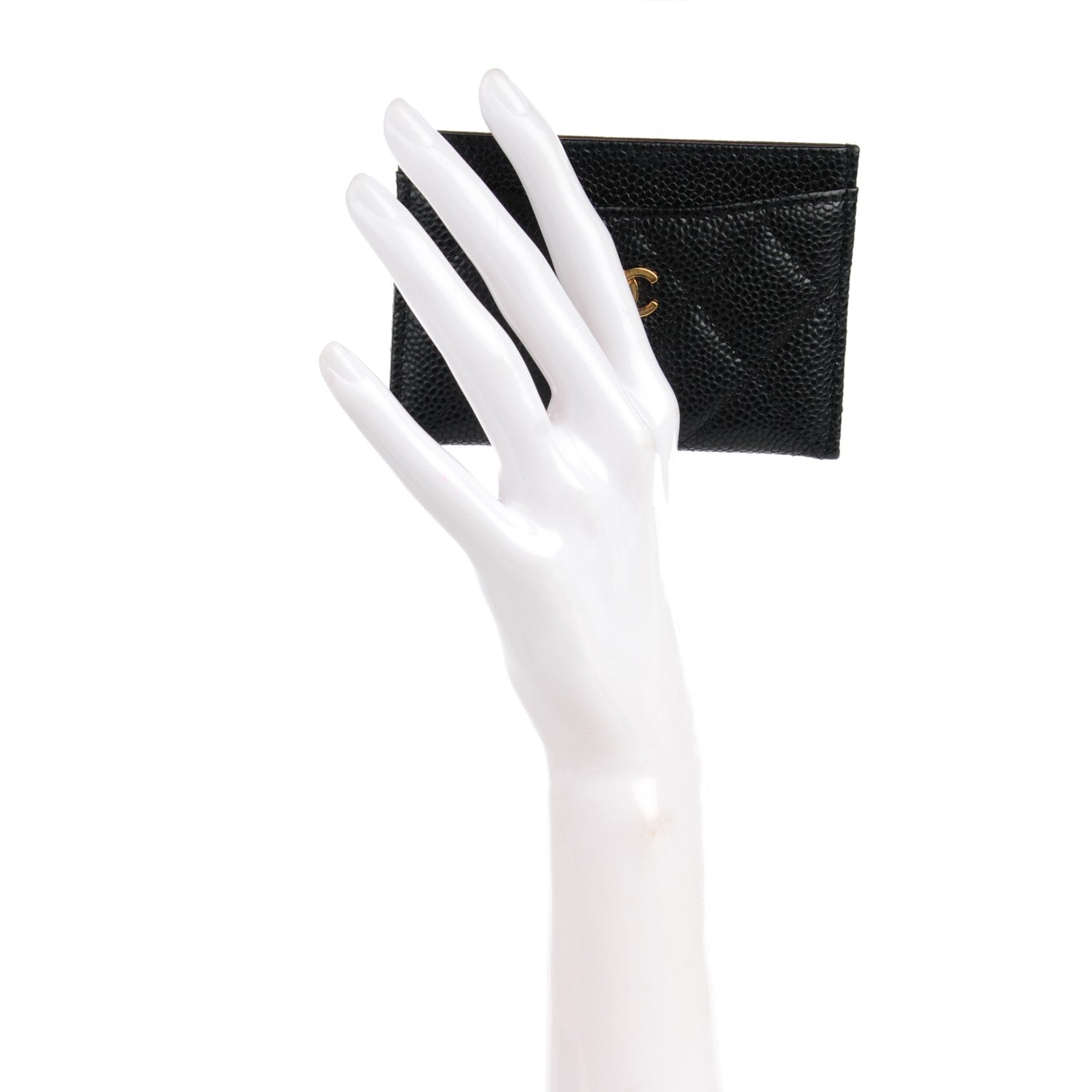 Chanel Caviar Quilted Card Holder Black 2 of 8