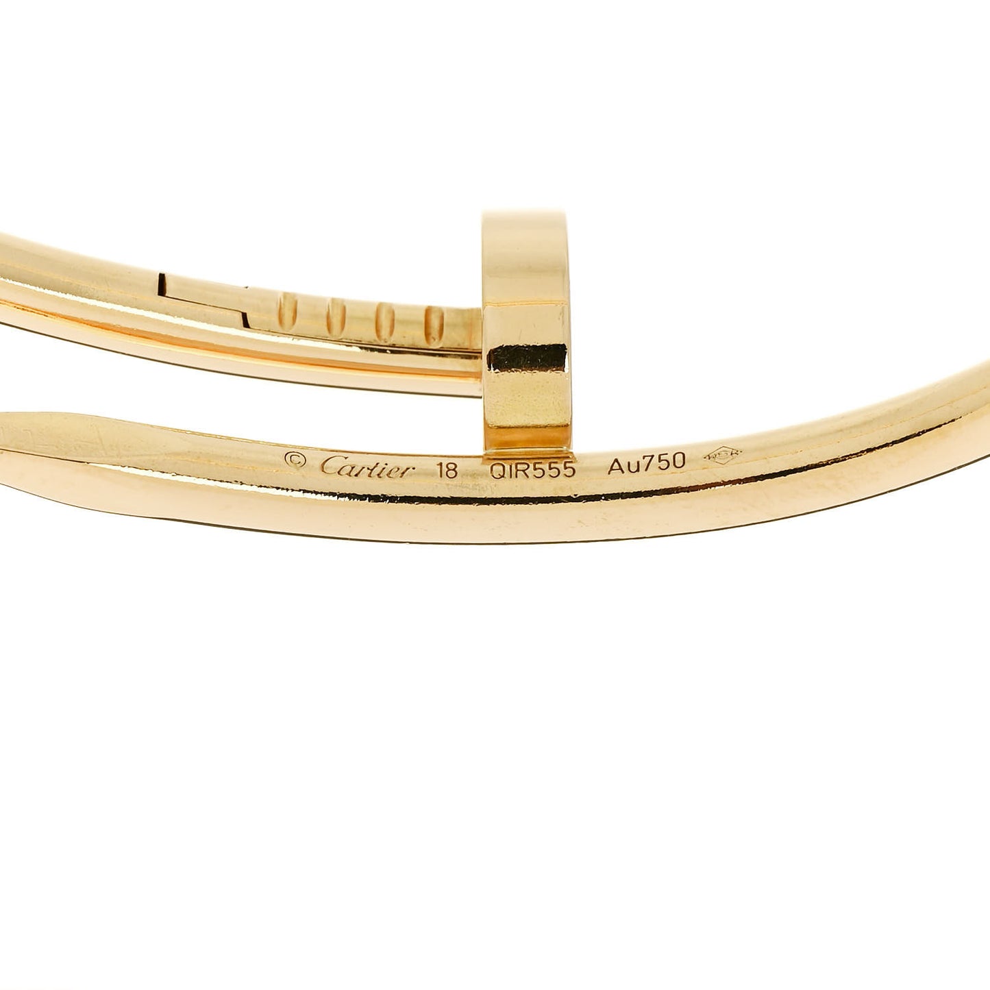 18K Yellow Gold Juste Un Clou Bracelet 18
