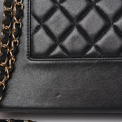 Chanel Sheepskin Quilted Vintage Mademoiselle Flap Black 22 of 22