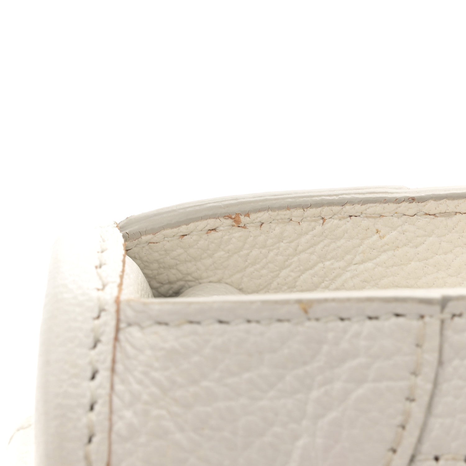 Balenciaga Chevre Silver Metallic Edge Hardware S City White 18 of 27