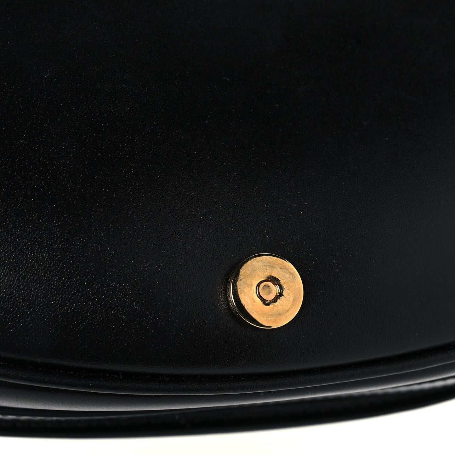 Box Calfskin Medium Bobby Flap Black