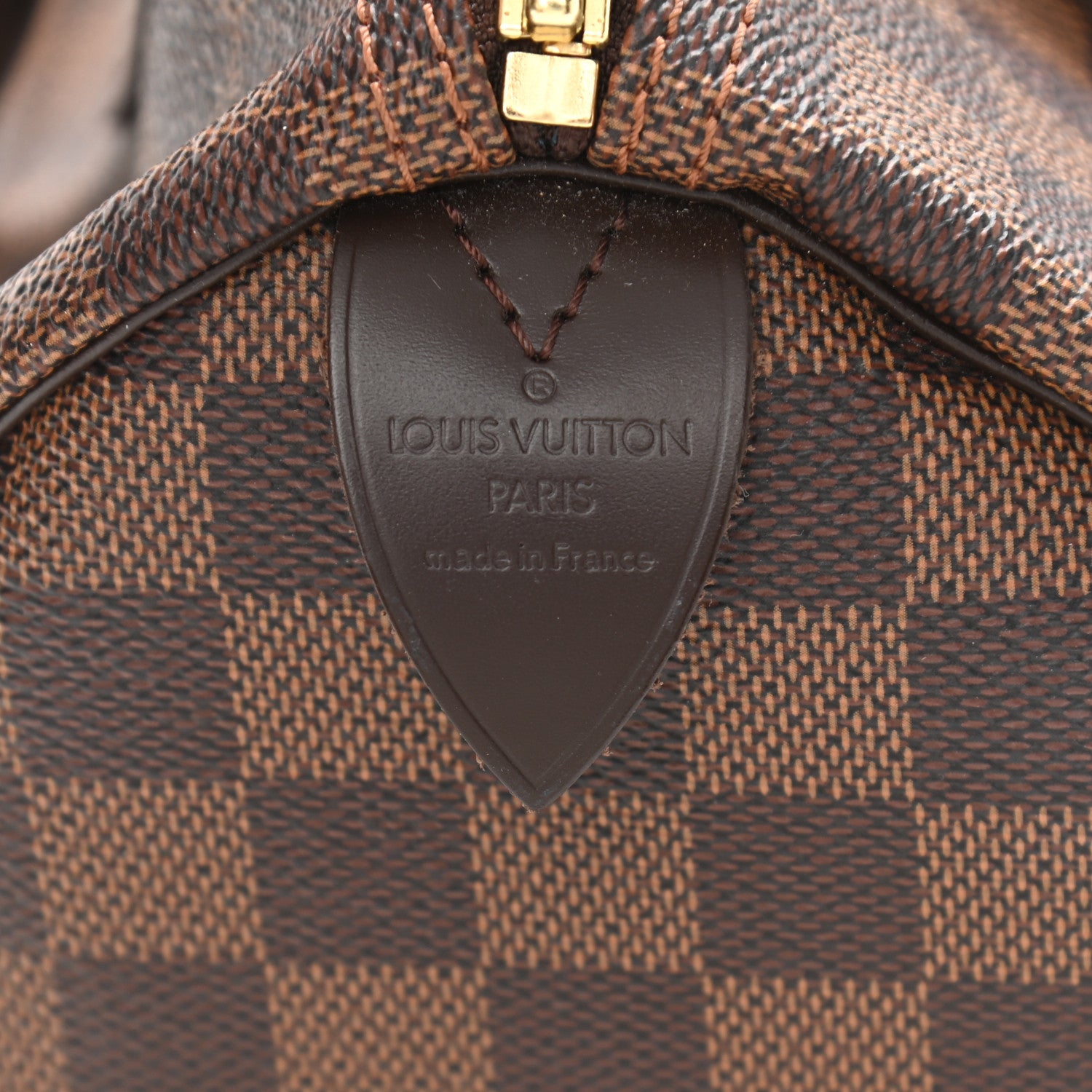 Louis Vuitton Damier Ebene Speedy 30 6 of 10