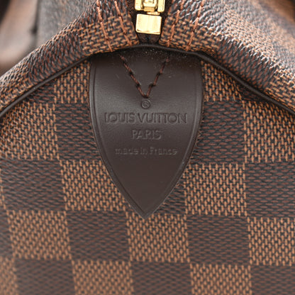 Louis Vuitton Damier Ebene Speedy 30 6 of 10