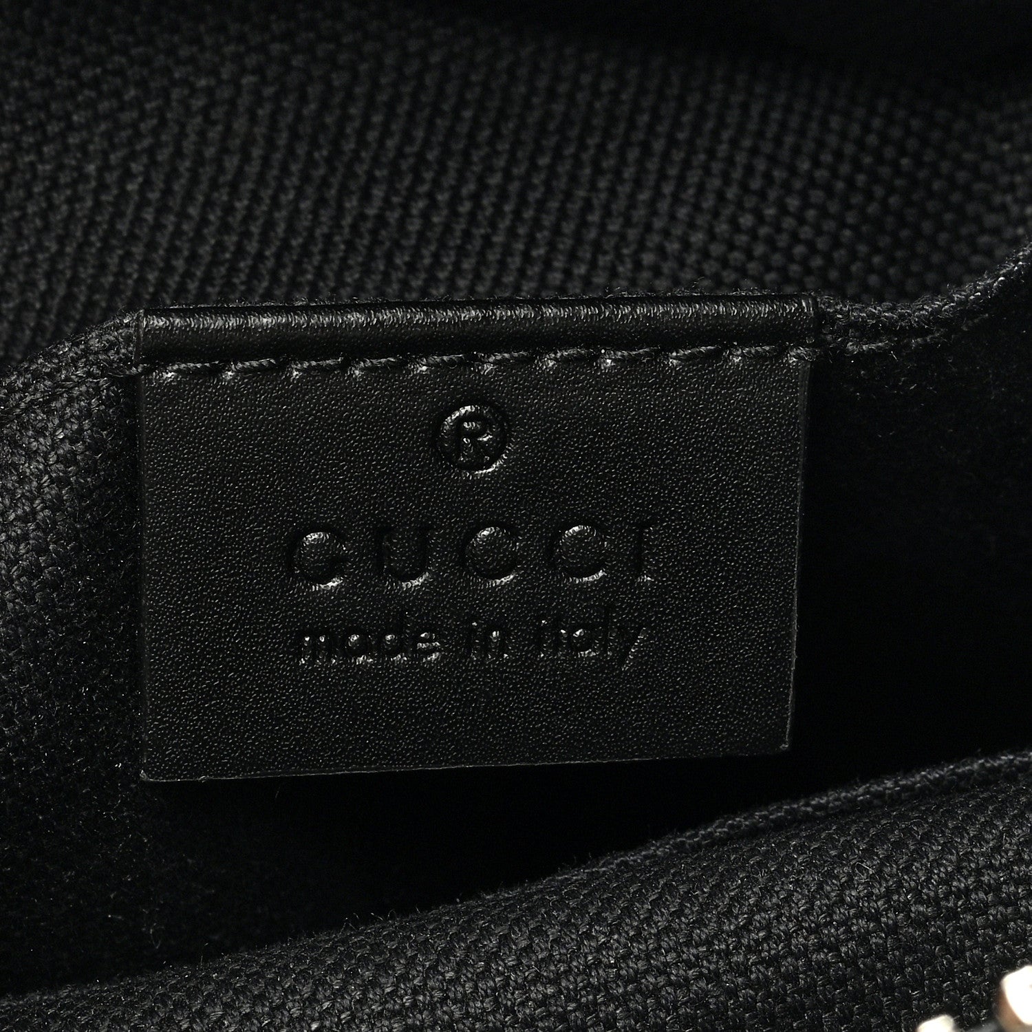 Gucci GG Supreme Monogram Web Small Flat Messenger Bag Black Grey 6 of 10