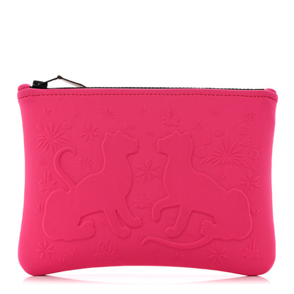 Hermes Neoprene Neobain Les Leopards Rose Blogger 1 of 7