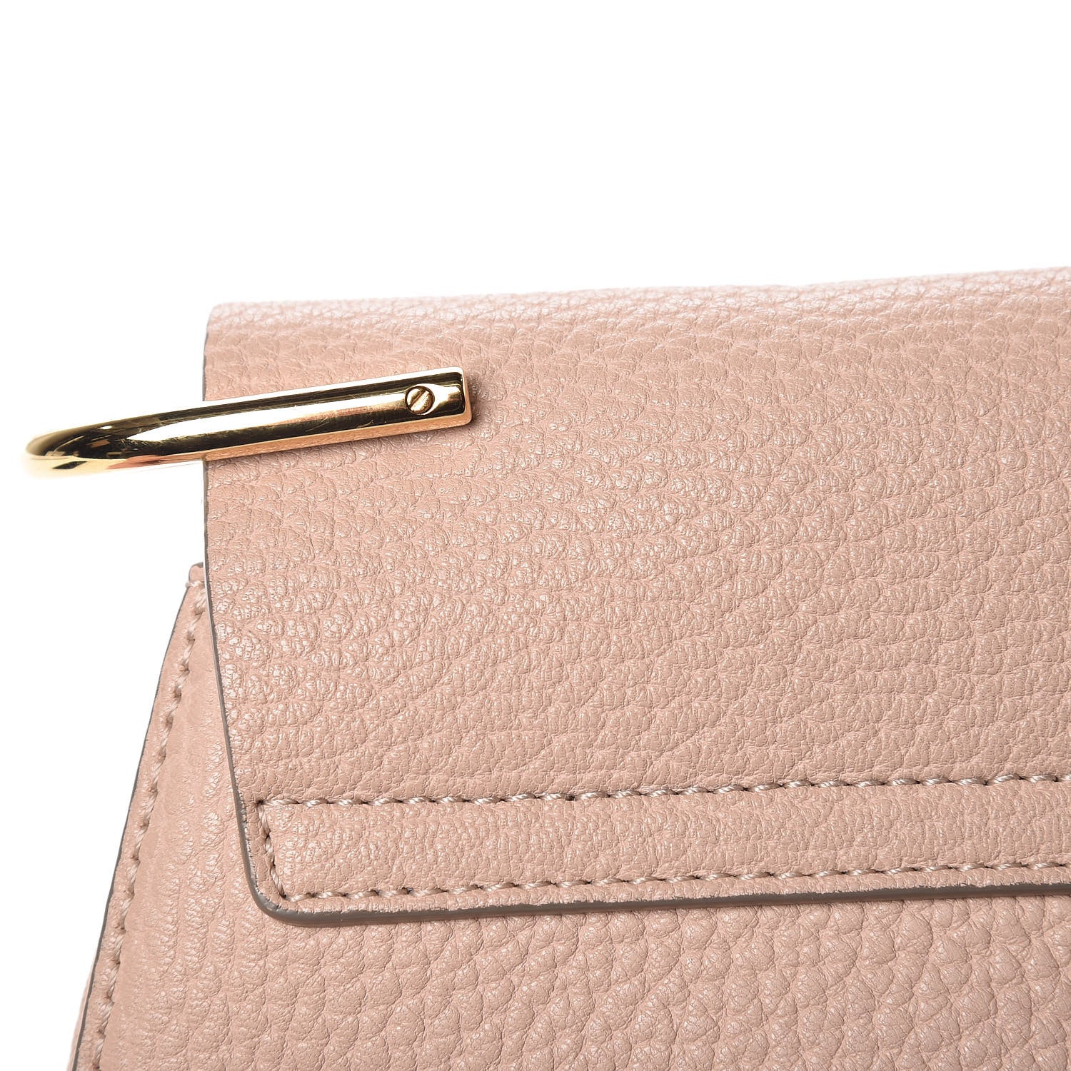Chloe Grained Goatskin Drew Shoulder Bag Biscotti Beige 18 of 19