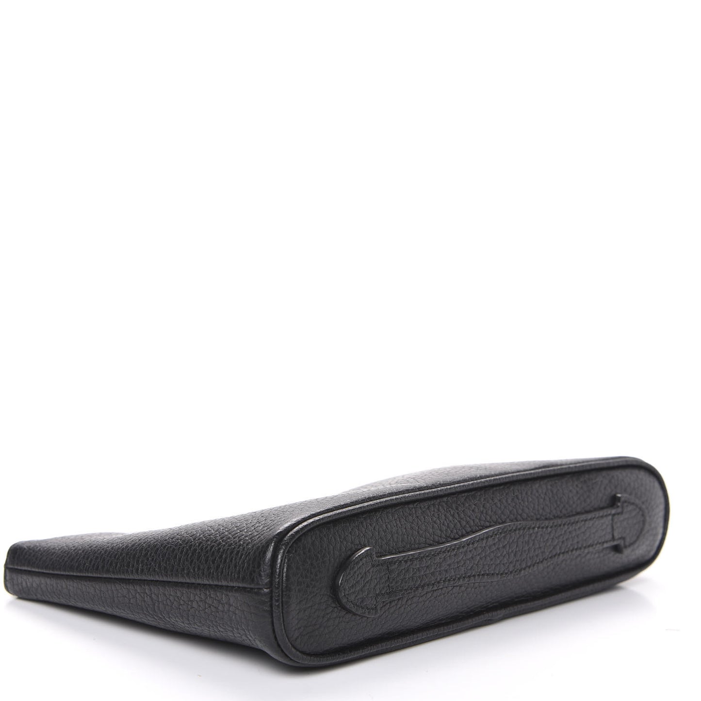 Calfskin GG Marmont Zip Pouch Black