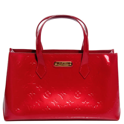 Louis Vuitton Vernis Wilshire PM Pomme D'Amour 1 of 8