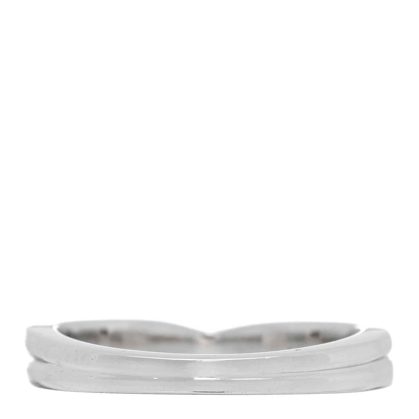 Platinum Diamond Tryst Single Row Pave Ring 49 5