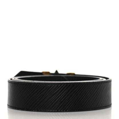 Louis Vuitton Epi 30mm LV Twist Belt 85 34 Black 3 of 8
