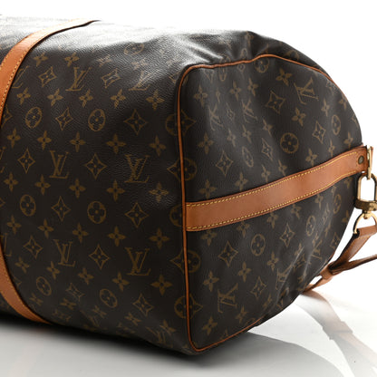 Louis Vuitton Monogram Keepall Bandouliere 55 6 of 21